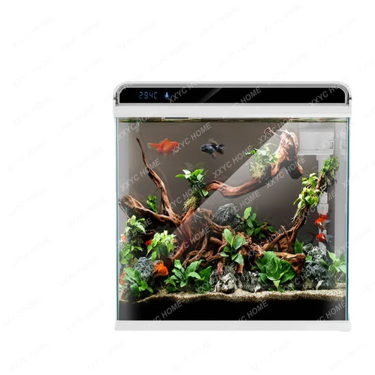 Fish Tank Aquarium Turtle Jar Fish Globe Creative Small Fish Tank He Ecological Fish Tank Desktop